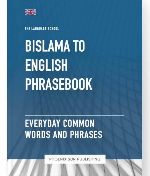 Bislama To English Phrasebook – Everyday Common Words And Phrases