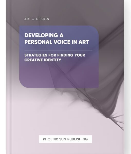 Developing a Personal Voice in Art – Strategies for Finding Your Creative Identity