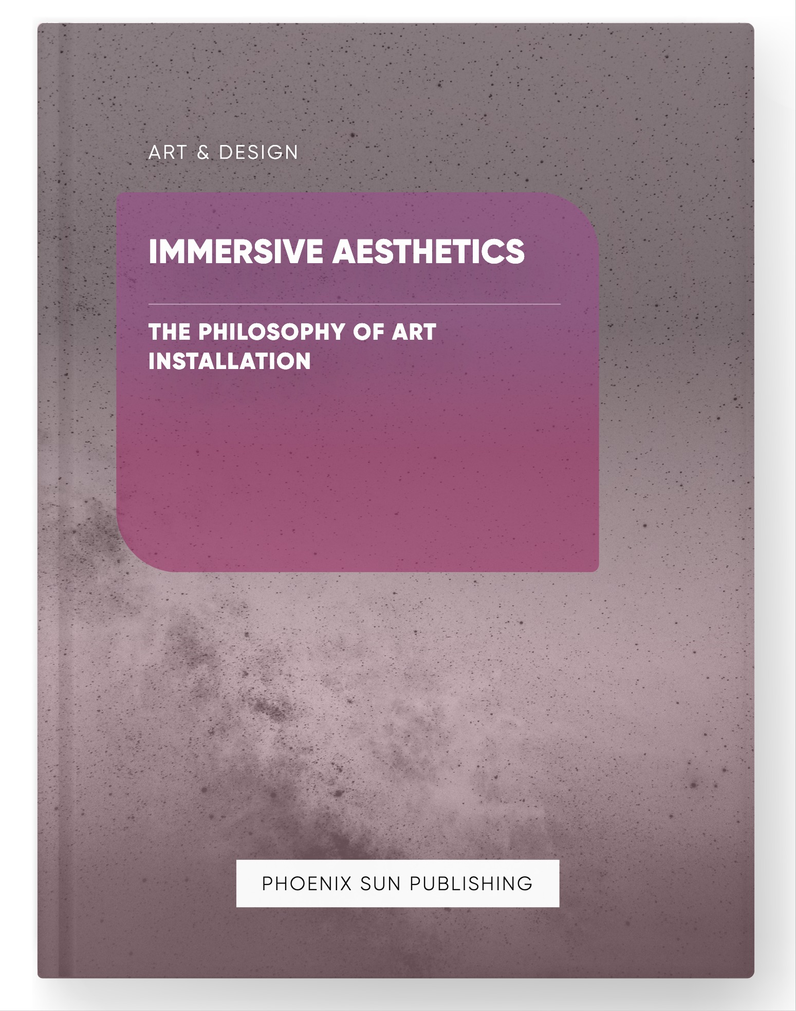 Immersive Aesthetics – The Philosophy of Art Installation