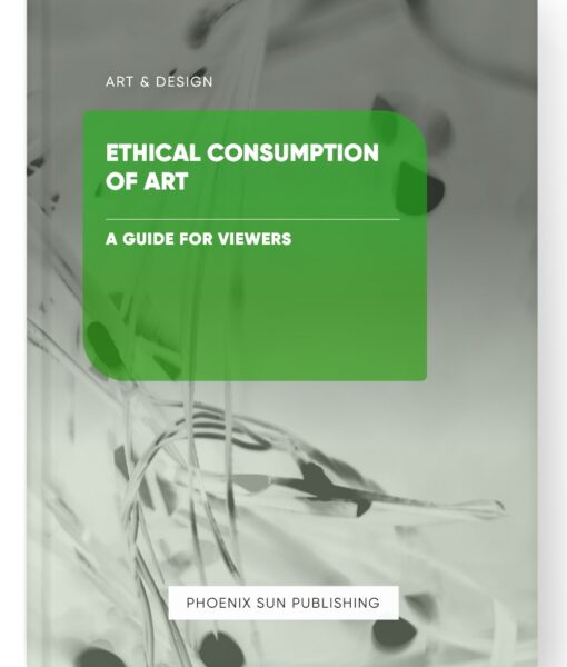 Ethical Consumption of Art – A Guide for Viewers