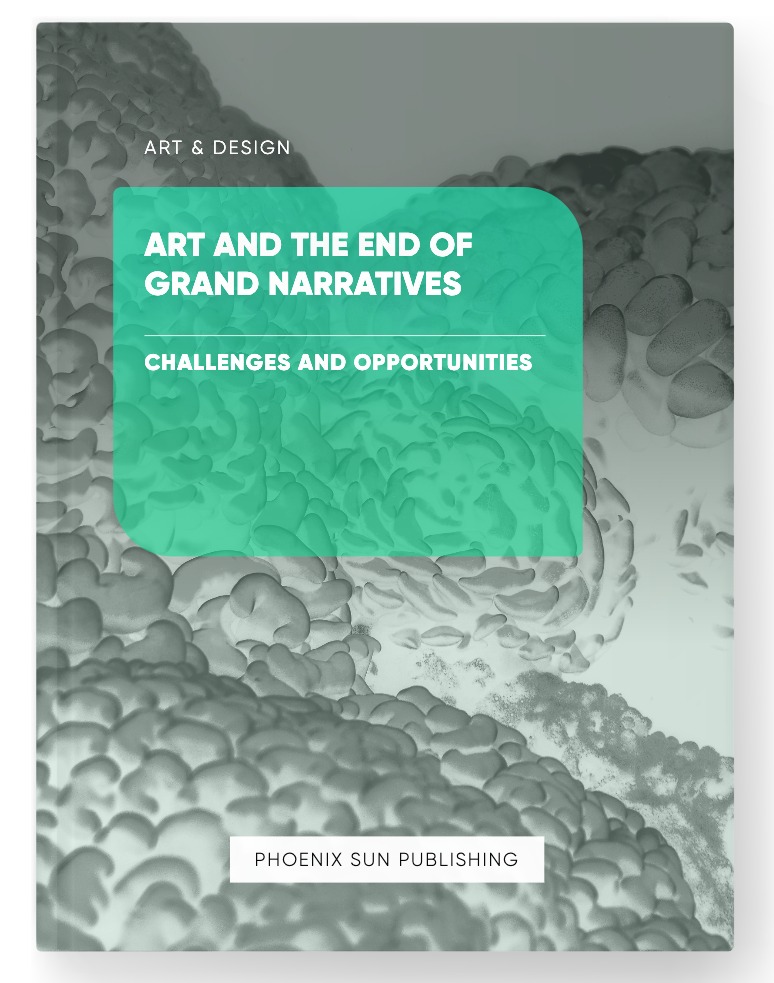 Art and the End of Grand Narratives – Challenges and Opportunities