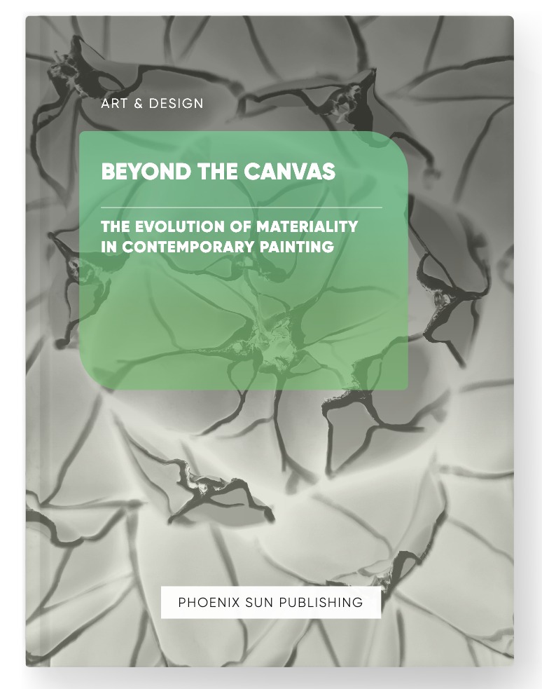 Beyond the Canvas – The Evolution of Materiality in Contemporary Painting