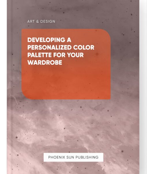 Developing a Personalized Color Palette for Your Wardrobe