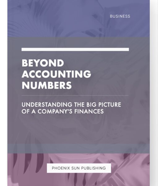 Beyond Accounting Numbers – Understanding the Big Picture of a Company’s Finances