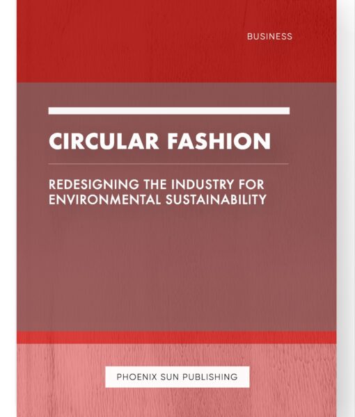 Circular Fashion – Redesigning the Industry for Environmental Sustainability