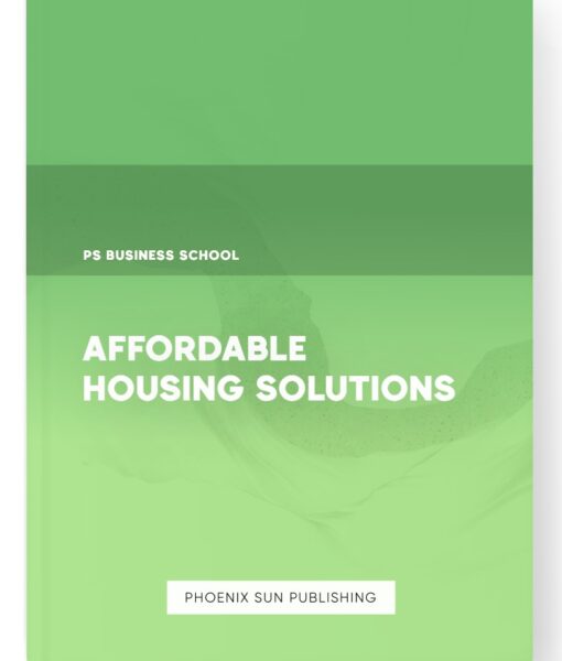 Affordable Housing Solutions