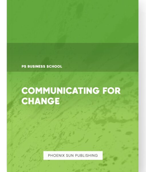 Communicating for Change