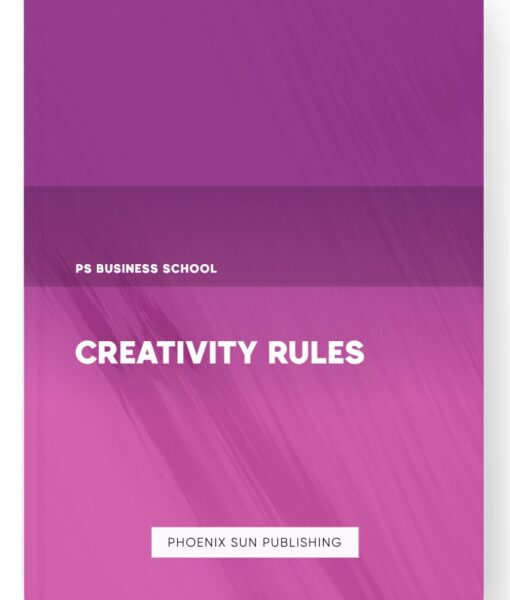 Creativity Rules