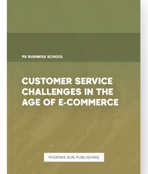 Customer Service Challenges in the Age of E-commerce