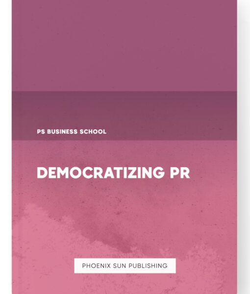 Democratizing PR