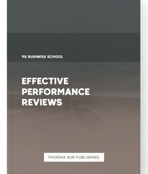 Effective Performance Reviews