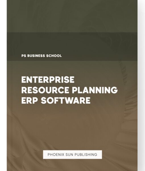 Enterprise Resource Planning ERP Software