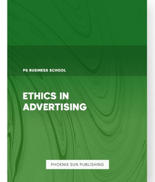 Ethics in Advertising