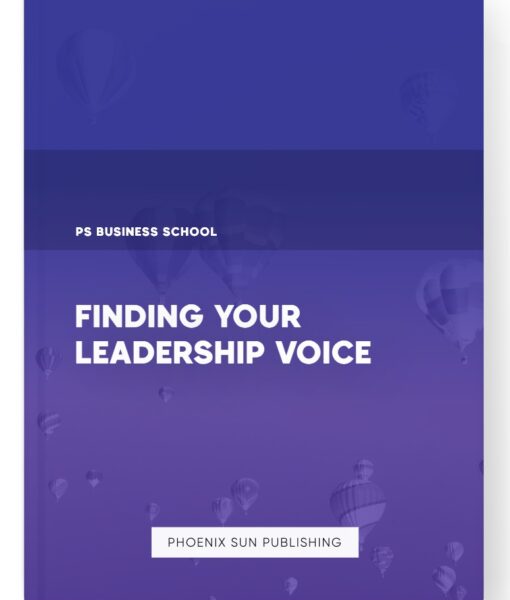 Finding Your Leadership Voice