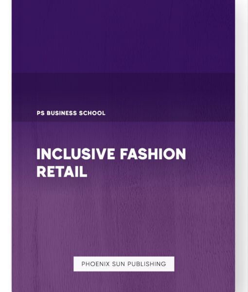 Inclusive Fashion Retail