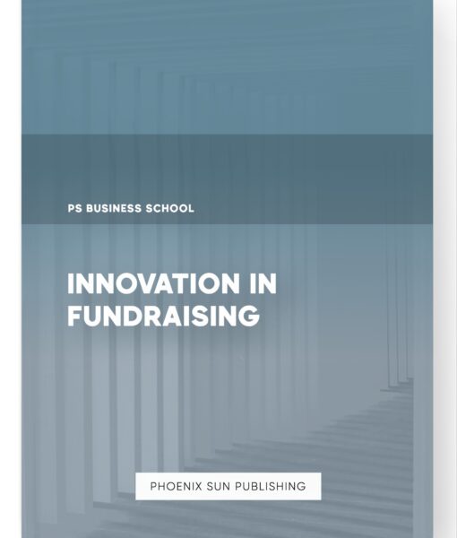 Innovation in Fundraising