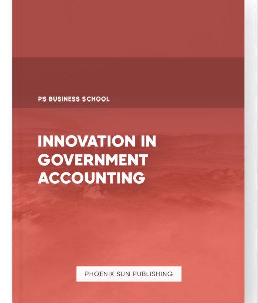 Innovation in Government Accounting