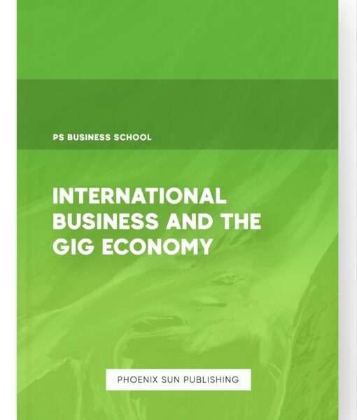 International Business and the Gig Economy