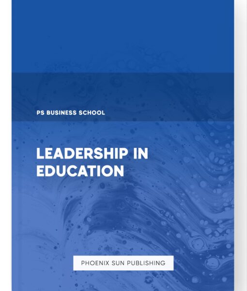 Leadership in Education