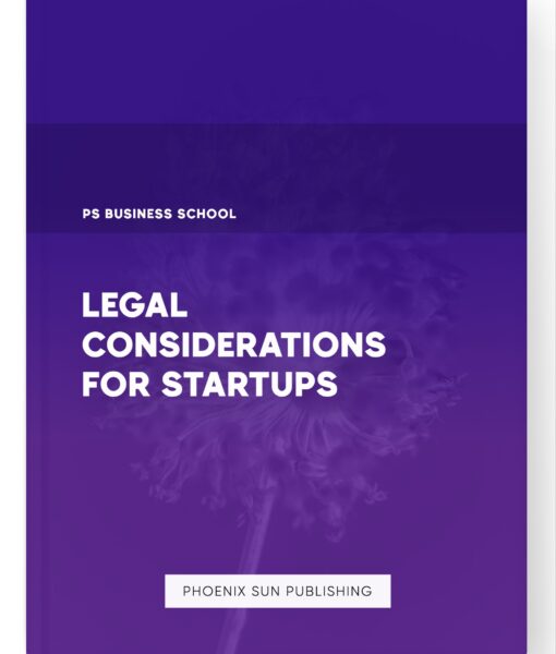 Legal Considerations for Startups