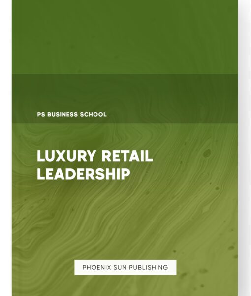 Luxury Retail Leadership