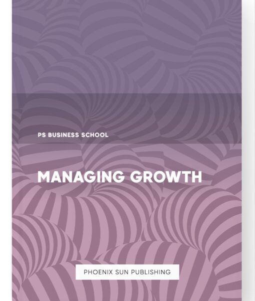 Managing Growth