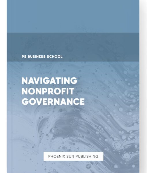 Navigating Nonprofit Governance