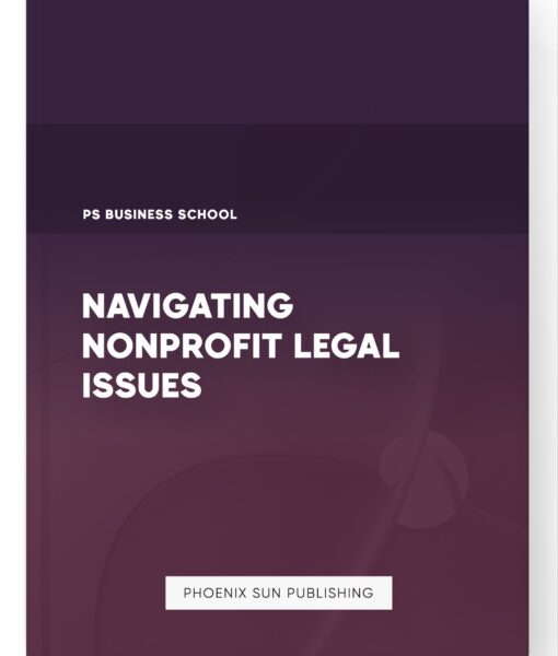 Navigating Nonprofit Legal Issues