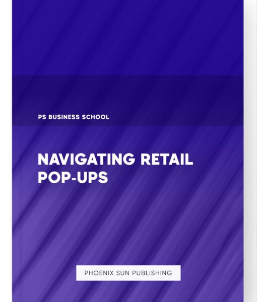 Navigating Retail Pop-Ups