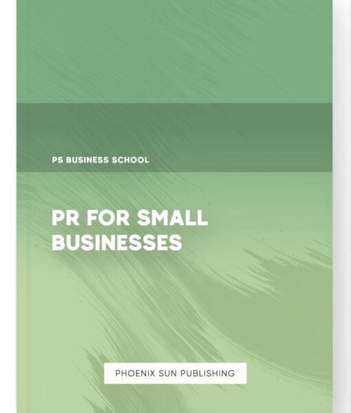 PR for Small Businesses