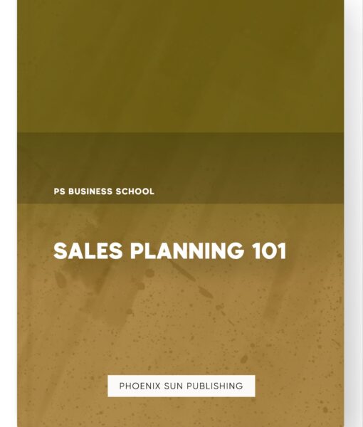 Sales Planning 101