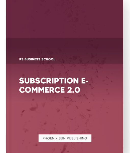 Subscription E-commerce 2.0