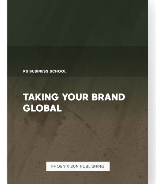 Taking Your Brand Global