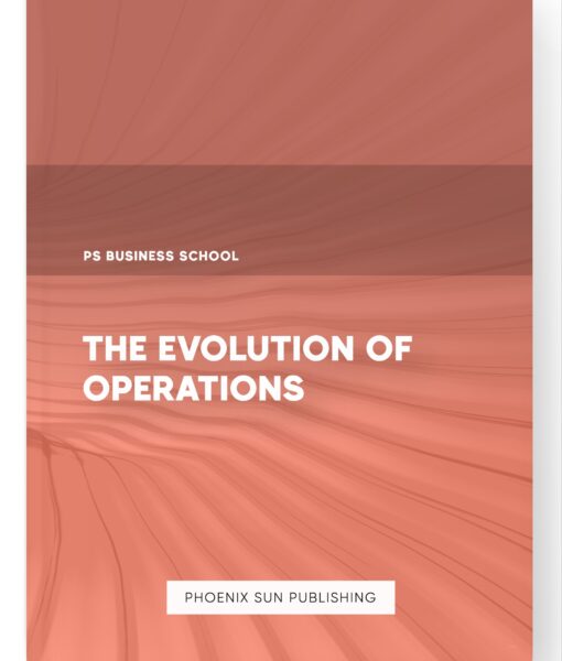 The Evolution of Operations