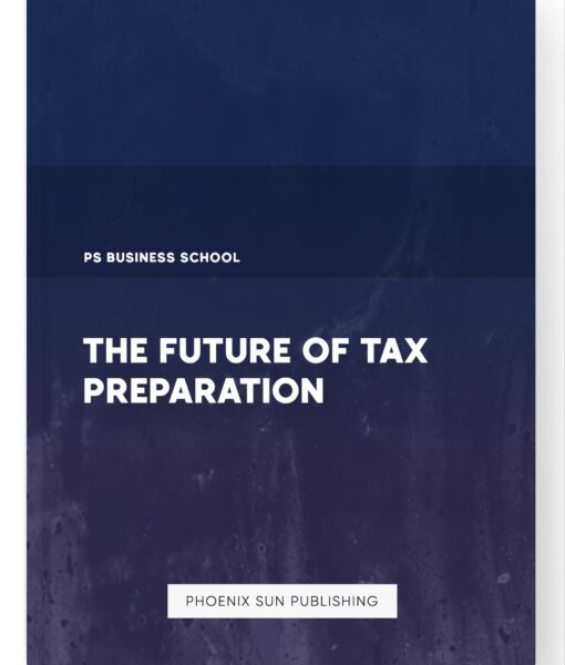 The Future of Tax Preparation