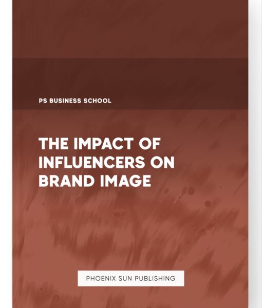 The Impact of Influencers on Brand Image