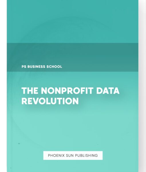 The Nonprofit Data Revolution