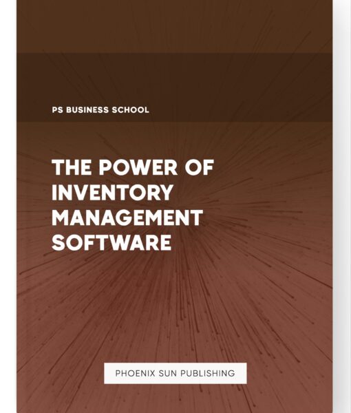 The Power of Inventory Management Software