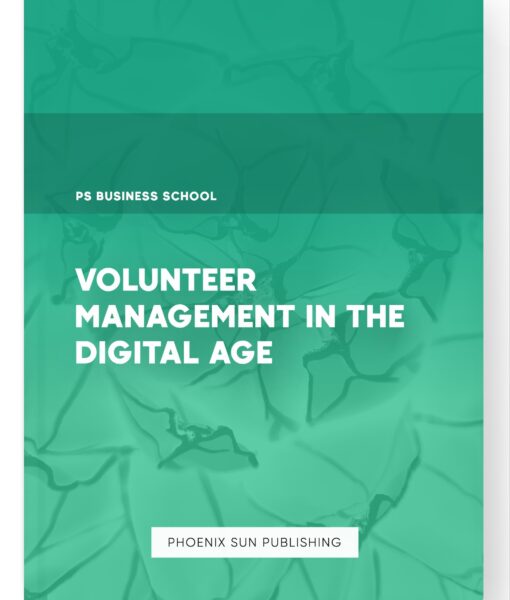 Volunteer Management in the Digital Age