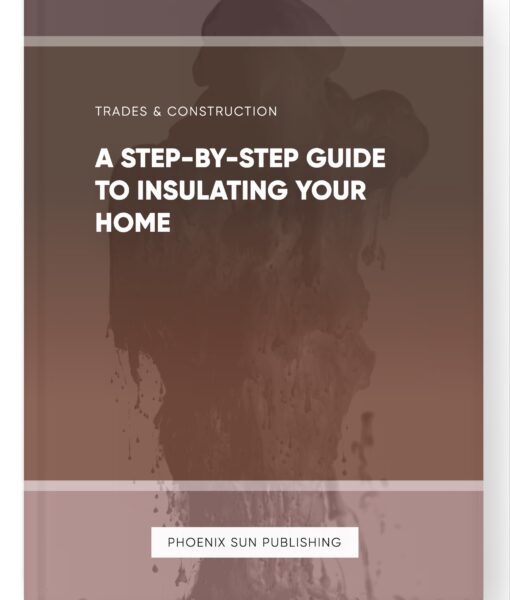 A Step-by-Step Guide to Insulating Your Home