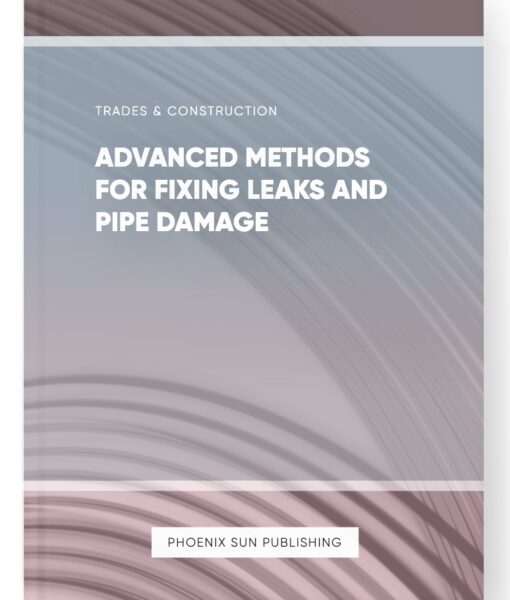 Advanced Methods for Fixing Leaks and Pipe Damage