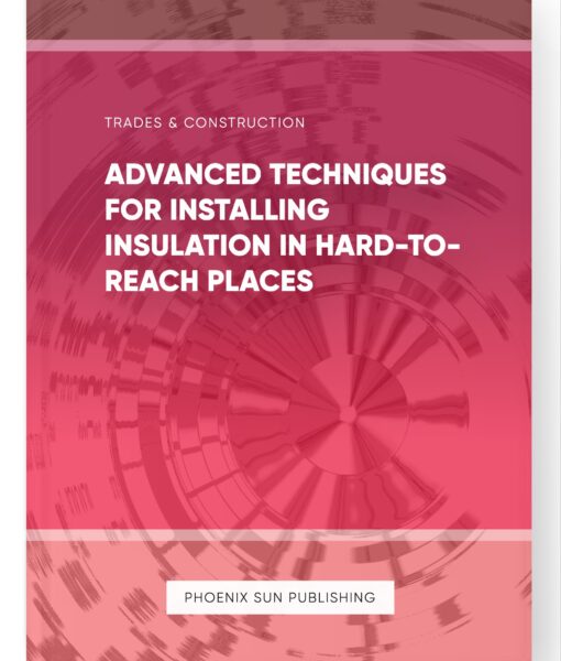 Advanced Techniques for Installing Insulation in Hard-to-Reach Places