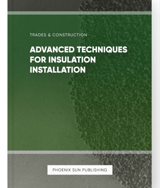 Advanced Techniques for Insulation Installation