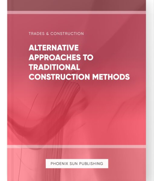 Alternative Approaches to Traditional Construction Methods