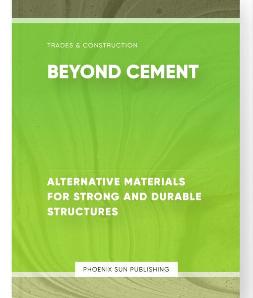 Beyond Cement – Alternative Materials for Strong and Durable Structures