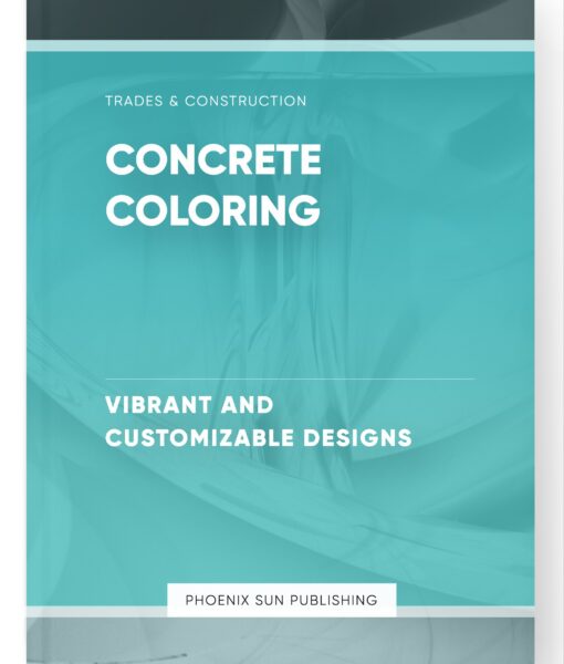 Concrete Coloring – Vibrant and Customizable Designs