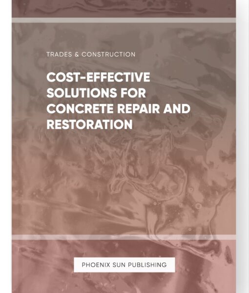 Cost-Effective Solutions for Concrete Repair and Restoration