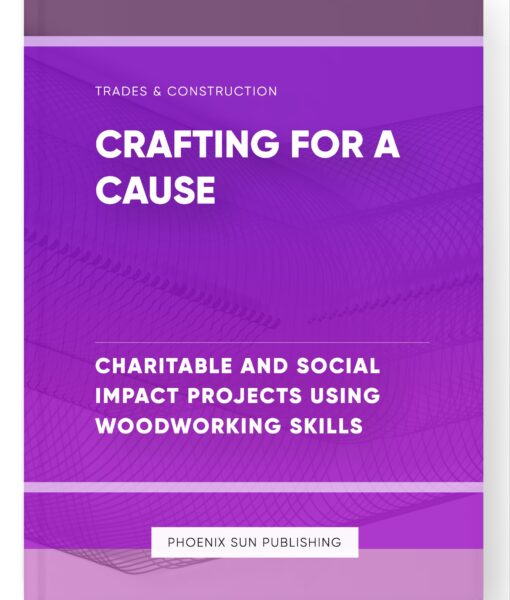 Crafting for a Cause – Charitable and Social Impact Projects Using Woodworking Skills