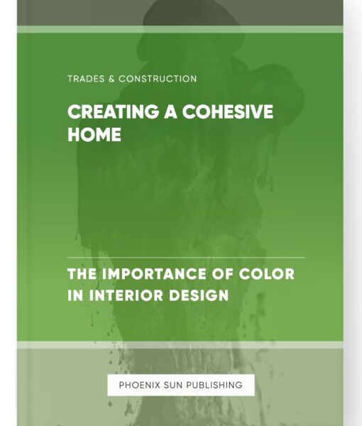 Creating a Cohesive Home – The Importance of Color in Interior Design