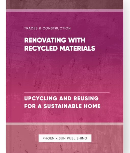 Renovating with Recycled Materials – Upcycling and Reusing for a Sustainable Home